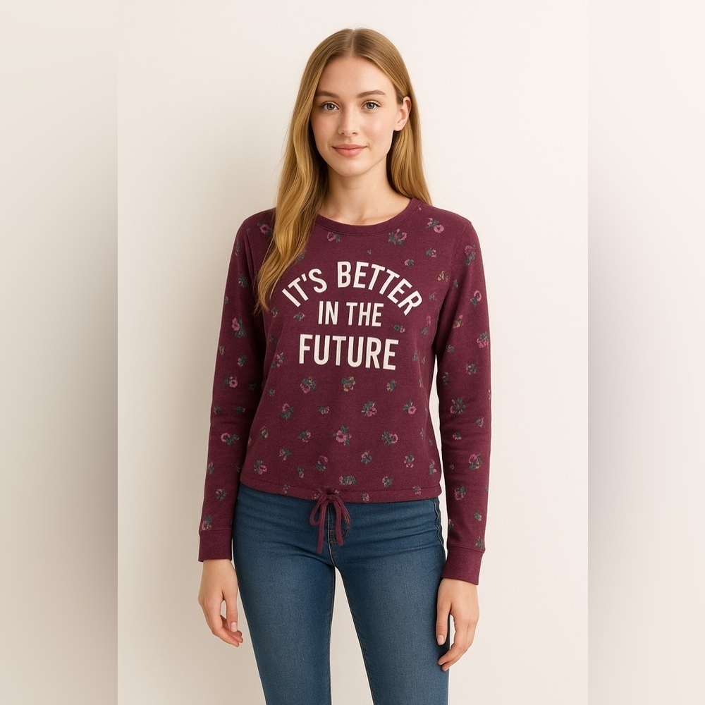 Old Navy floral top sweatshirt - future XL girls